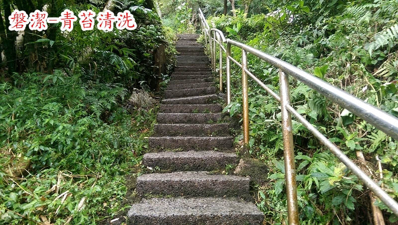 磐潔-登山步道-青苔清洗